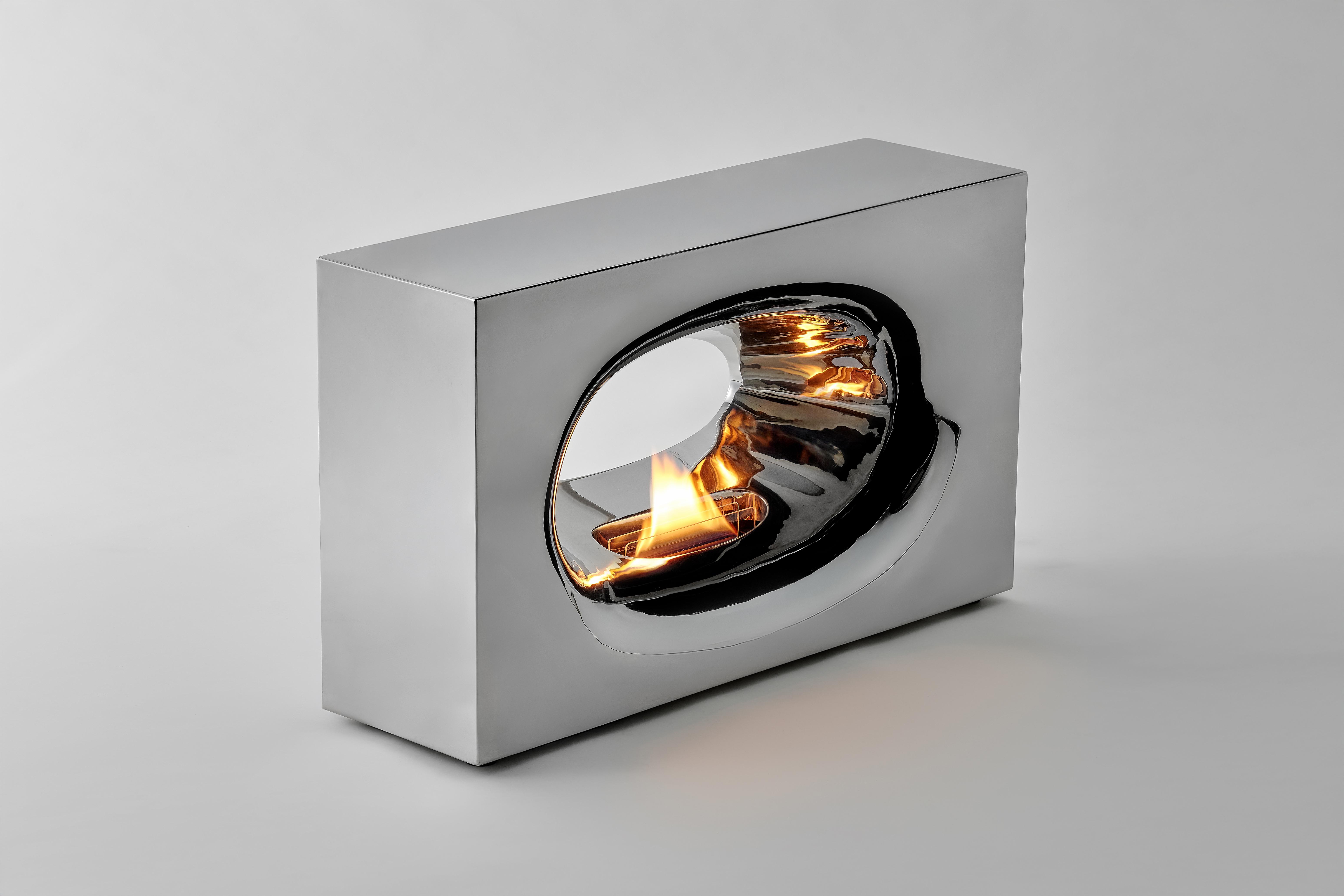 許向罕七度登米蘭設計週,與瑞典品牌 Tenderflame 醞釀七年推出 Halo、Torch、Volcano 三款火爐